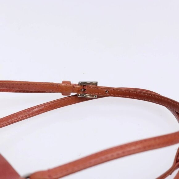 PRADA Hand Bag Leather Pink Silver Auth - Picture 9 of 16